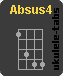 Chwyt ukulele : Absus4
