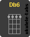 Ukulelengriffe : Db6