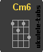 Chwyt ukulele : Cm6